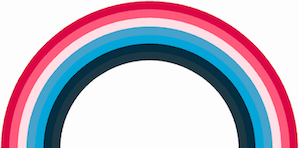 Tritanopia Simulated Rainbow